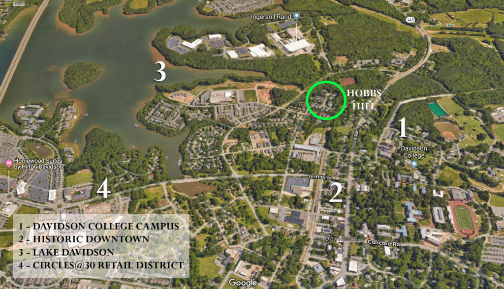 davidson college map