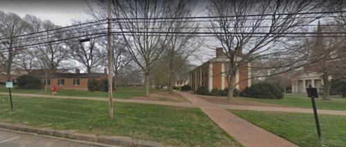 Present day "Quad" from Main Street